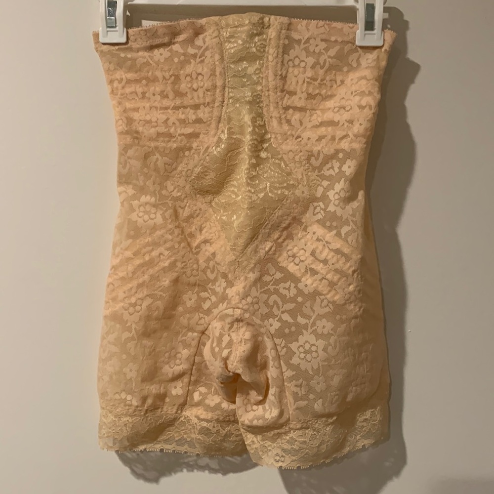 Rago Hi Waist Long Leg Shaper in beige